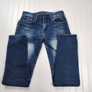 Mens Gap Jeans Size 29 x‎ 34 Jeans Straight Fit, Blue Denim Soft Wear